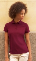 Ladies Polo Blended Fabric